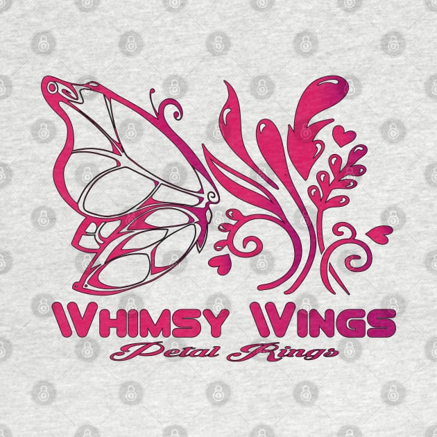 Whimsy Wings Petal Rings Flower Butterfly Nature Lovers by Mirak-store 